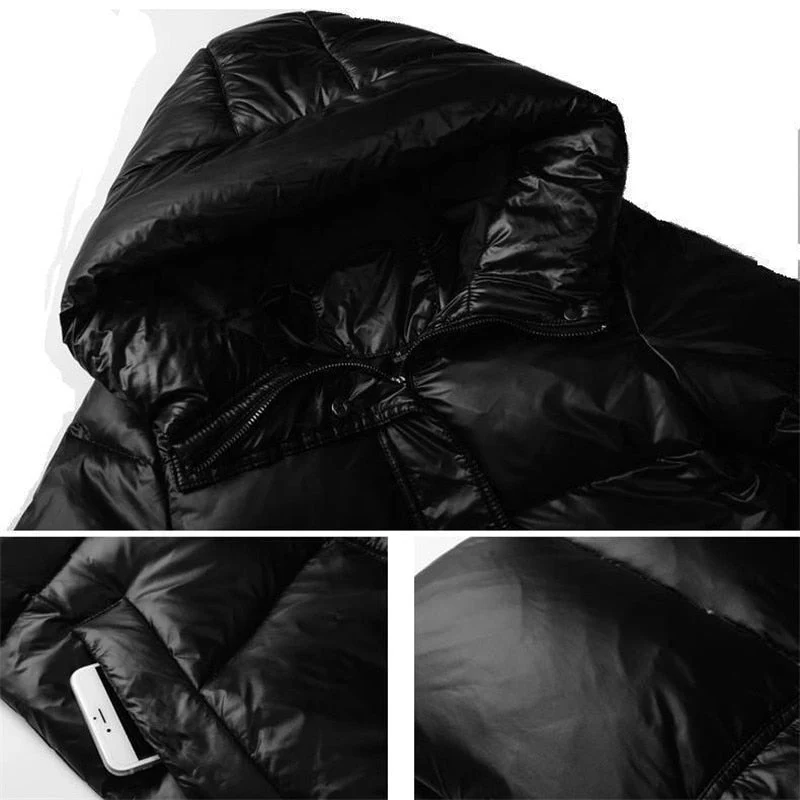 Parkas longues à capuche pour femmes